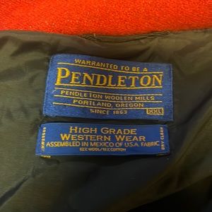 Pendleton jacket!